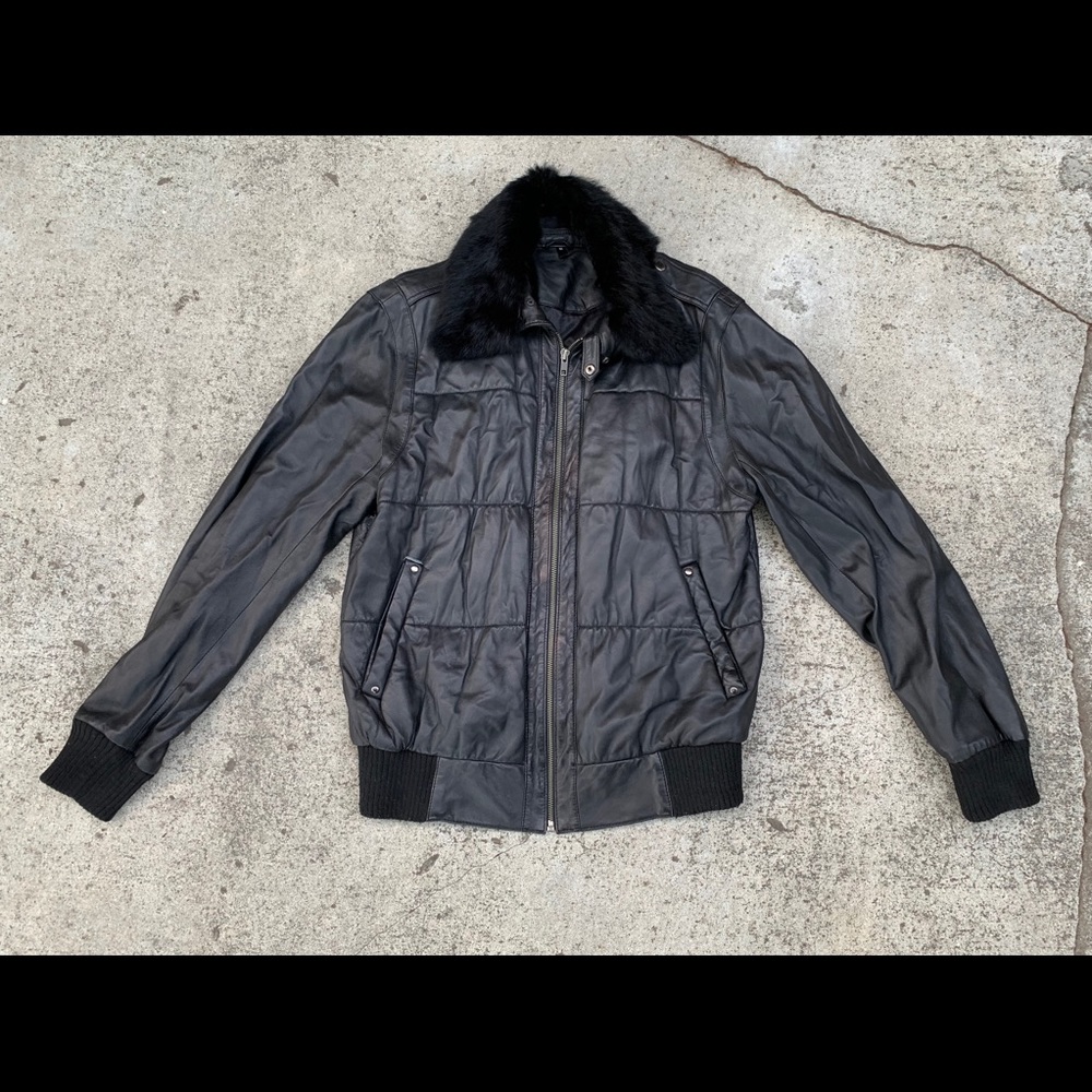 Rock & Republic Lambskin Leather Jacket